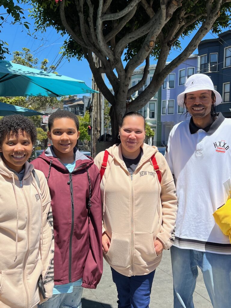 The Reed family, Quenton, Quenton Jr, Joy, & Brenda Shared by Katie 