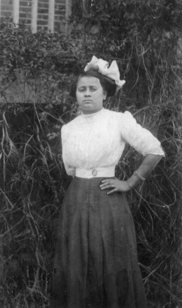 Ina Johnson age 18,
courtesy of Gladys and Brenda