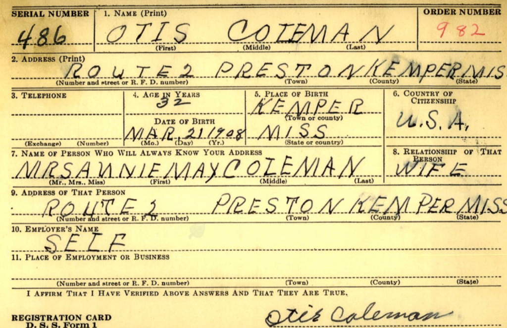 Otis Coleman