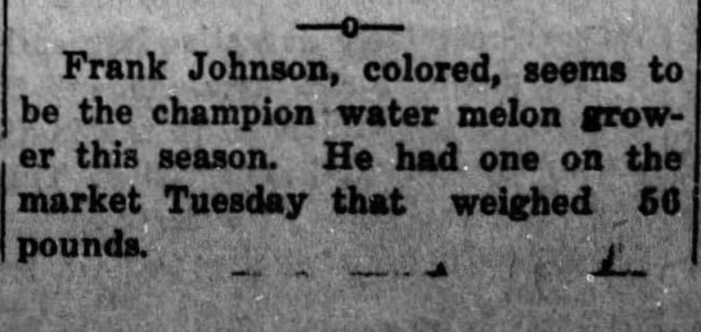 8-27-1926 Winston County Journal -Frank Johnson 