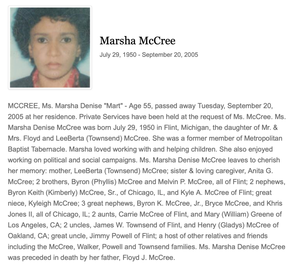 Marsha McCree