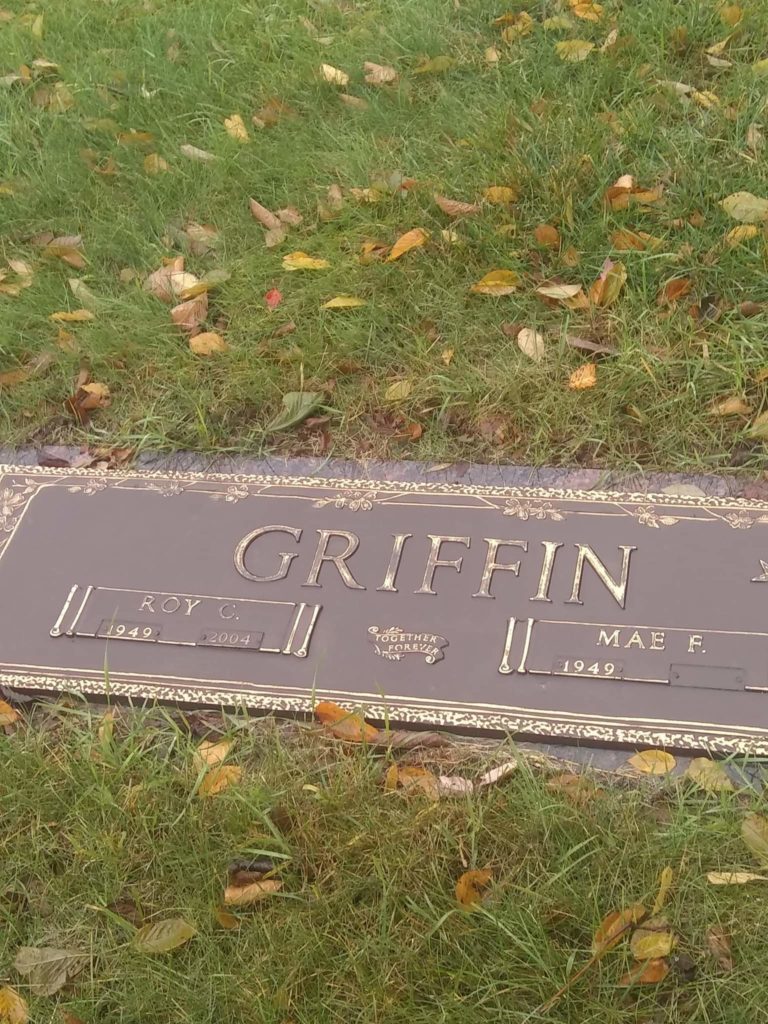 Roy C. Griffin's grave