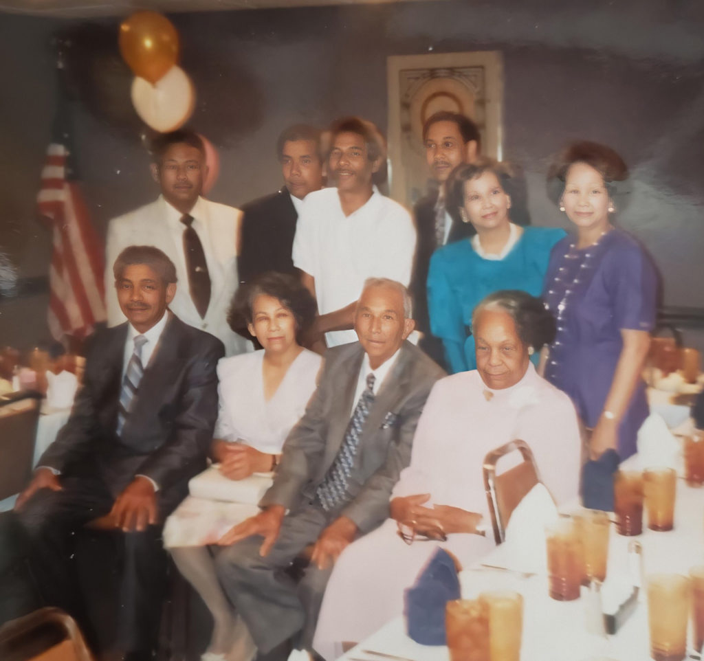 Nolan and family on 90th Birthday