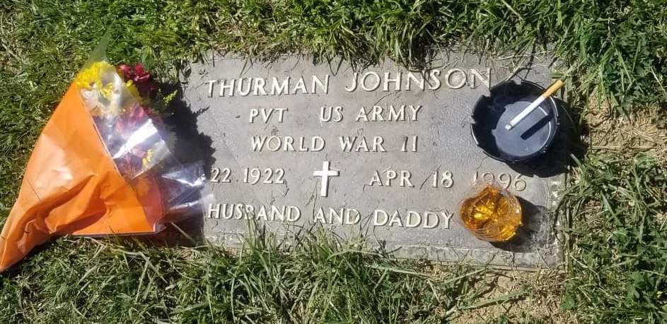Thurman Johnson gravestone 
