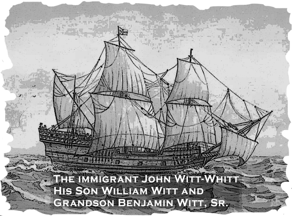 John Witt immigrant